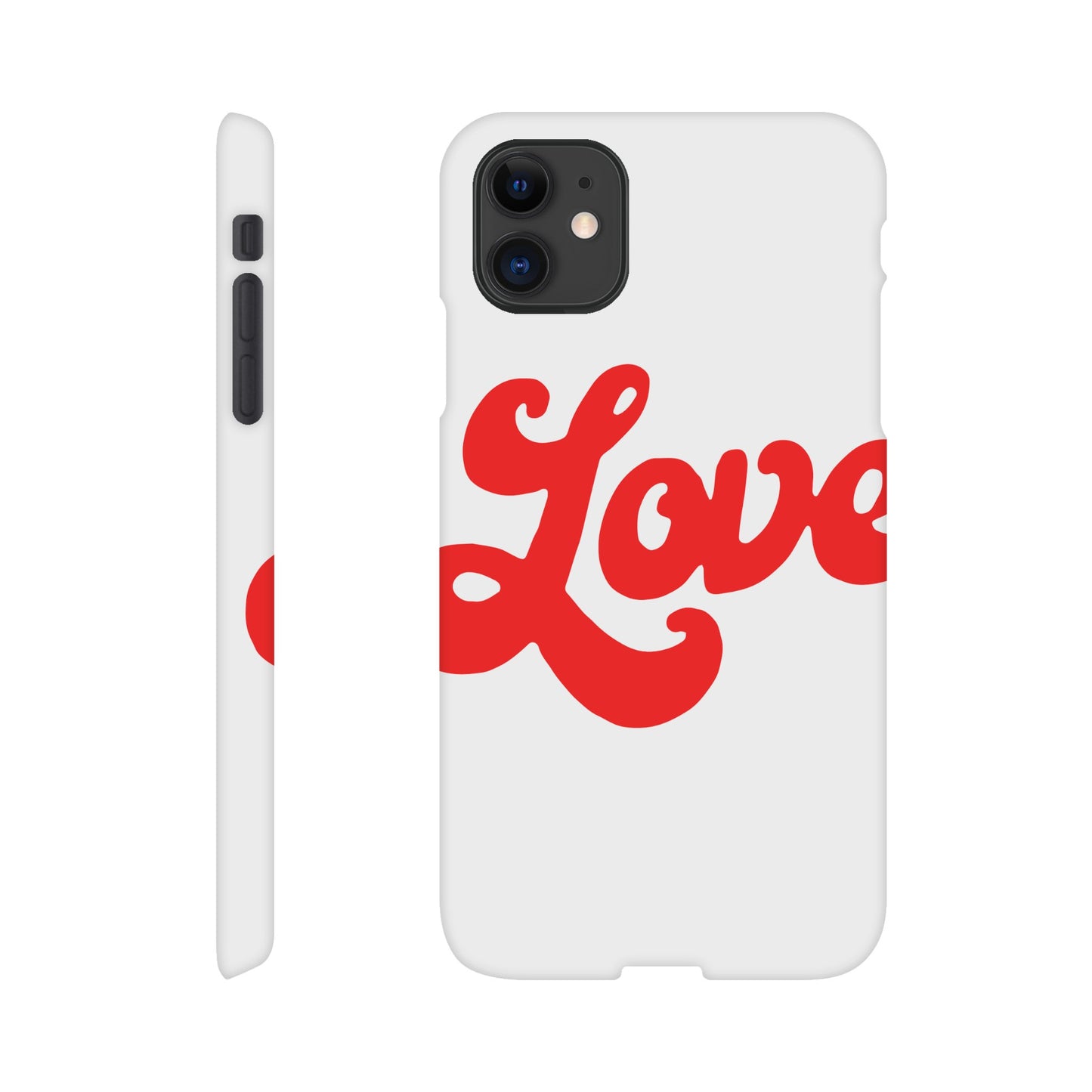 Love, In Cursive Slim Phone Case