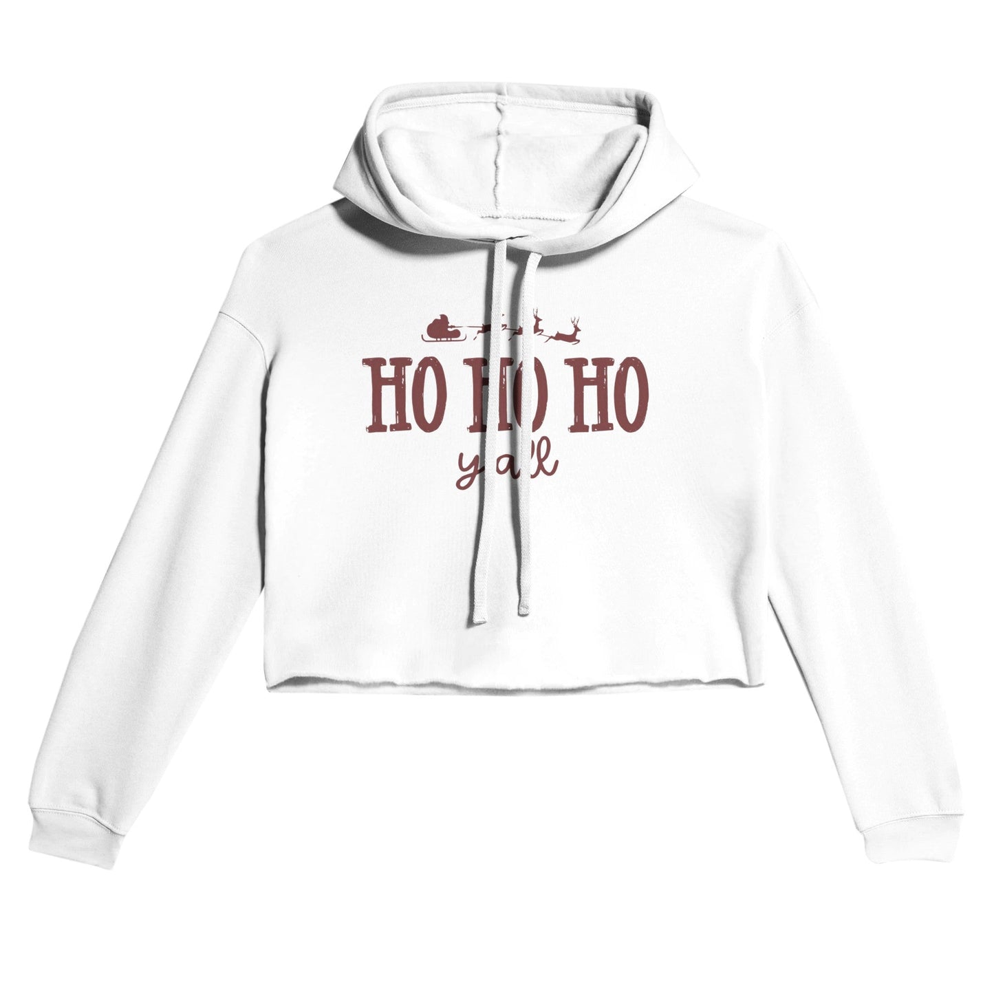 Ho Ho Hopewear Women's Cropped Hoodie | Bella + Canvas 7502