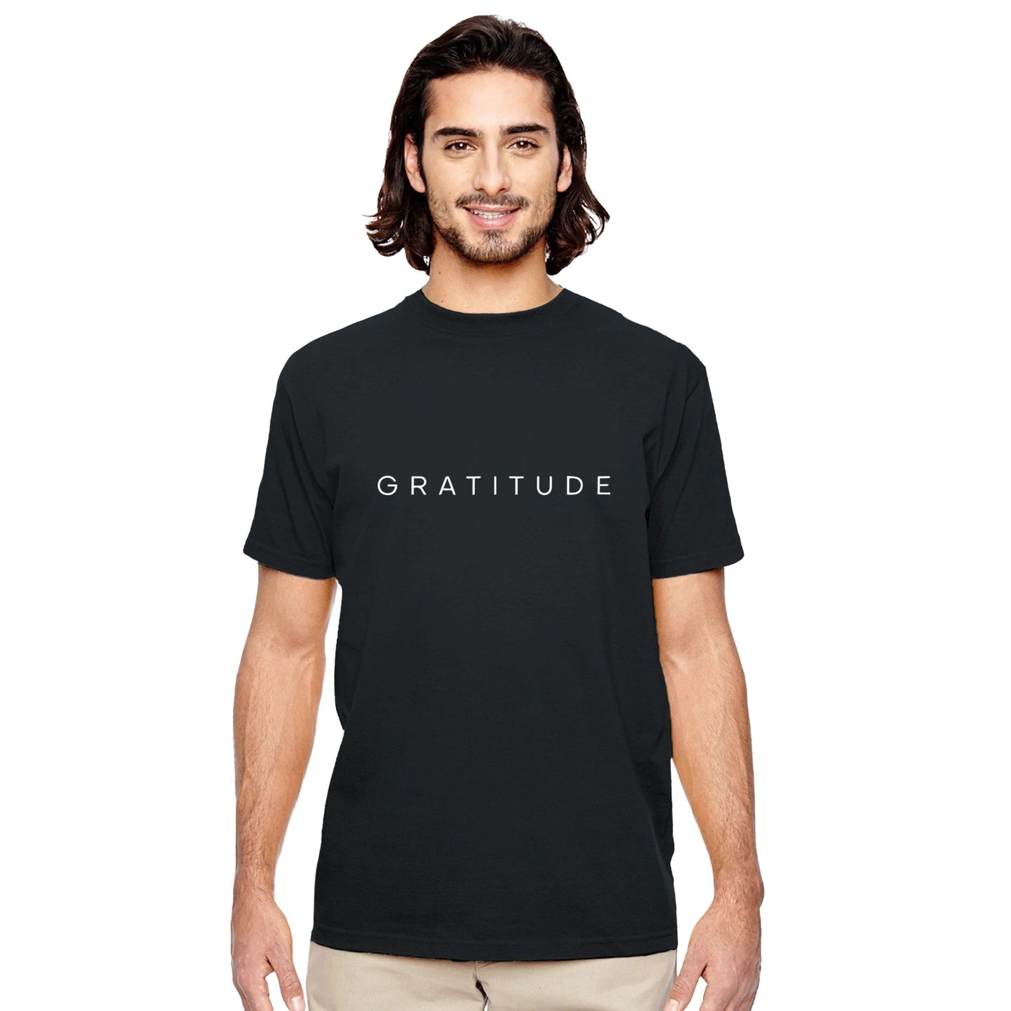 Gratitude Organic Unisex Crewneck T-shirt | Econscious EC1000