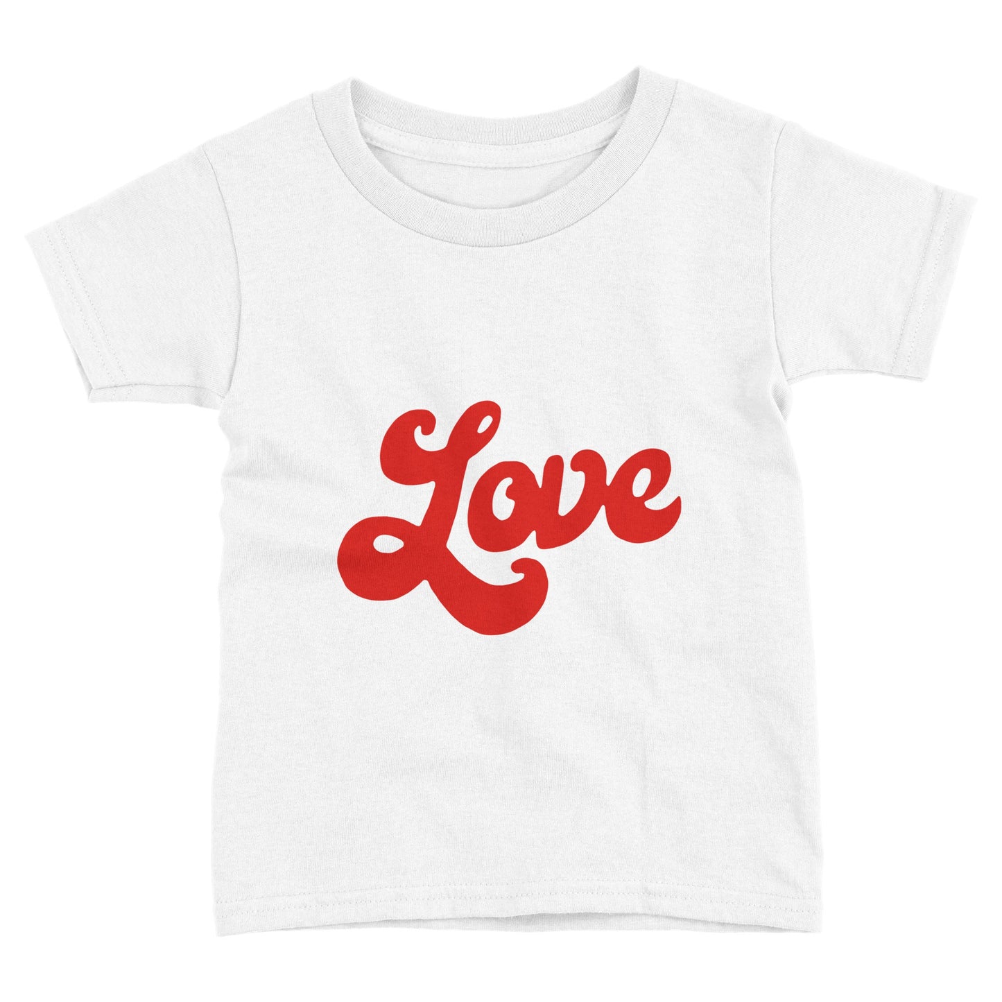 Love, In Cursive Toddler Cotton Jersey T-Shirt