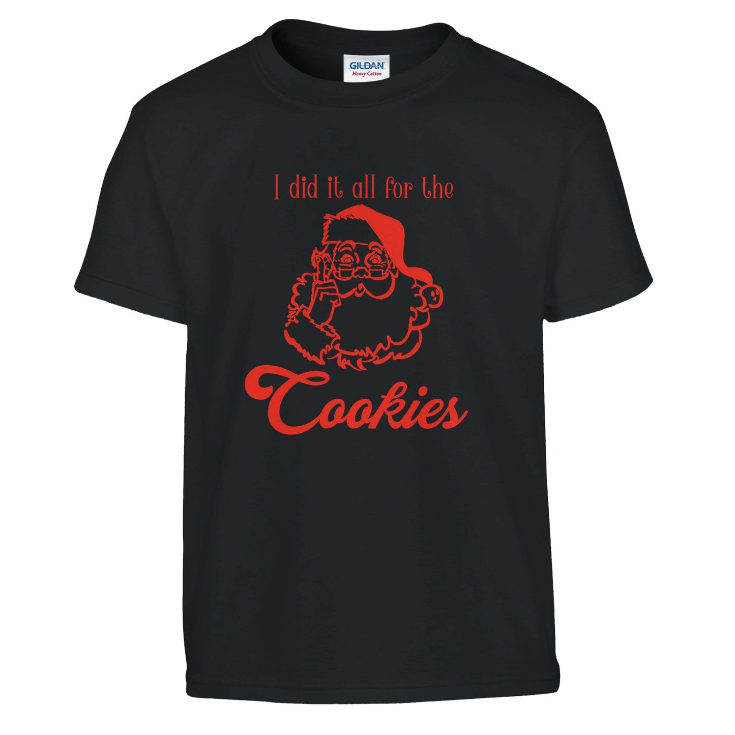 Santa Cookies Classic Kids Crewneck T-shirt | Gildan® 5000B